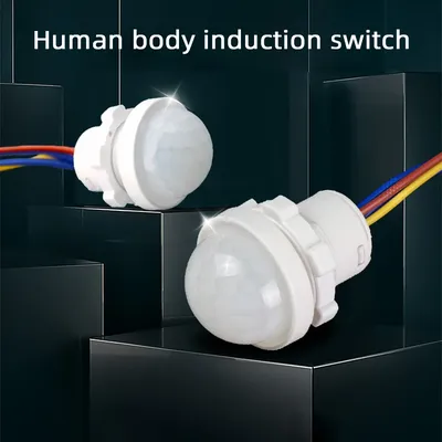Mini Motion Sensor Pir Infrarot Motion Sensor Smart Switch AC 110V 220V Sensor Smart Home Menschlichen Körper automatische Sensor Nacht Lampe