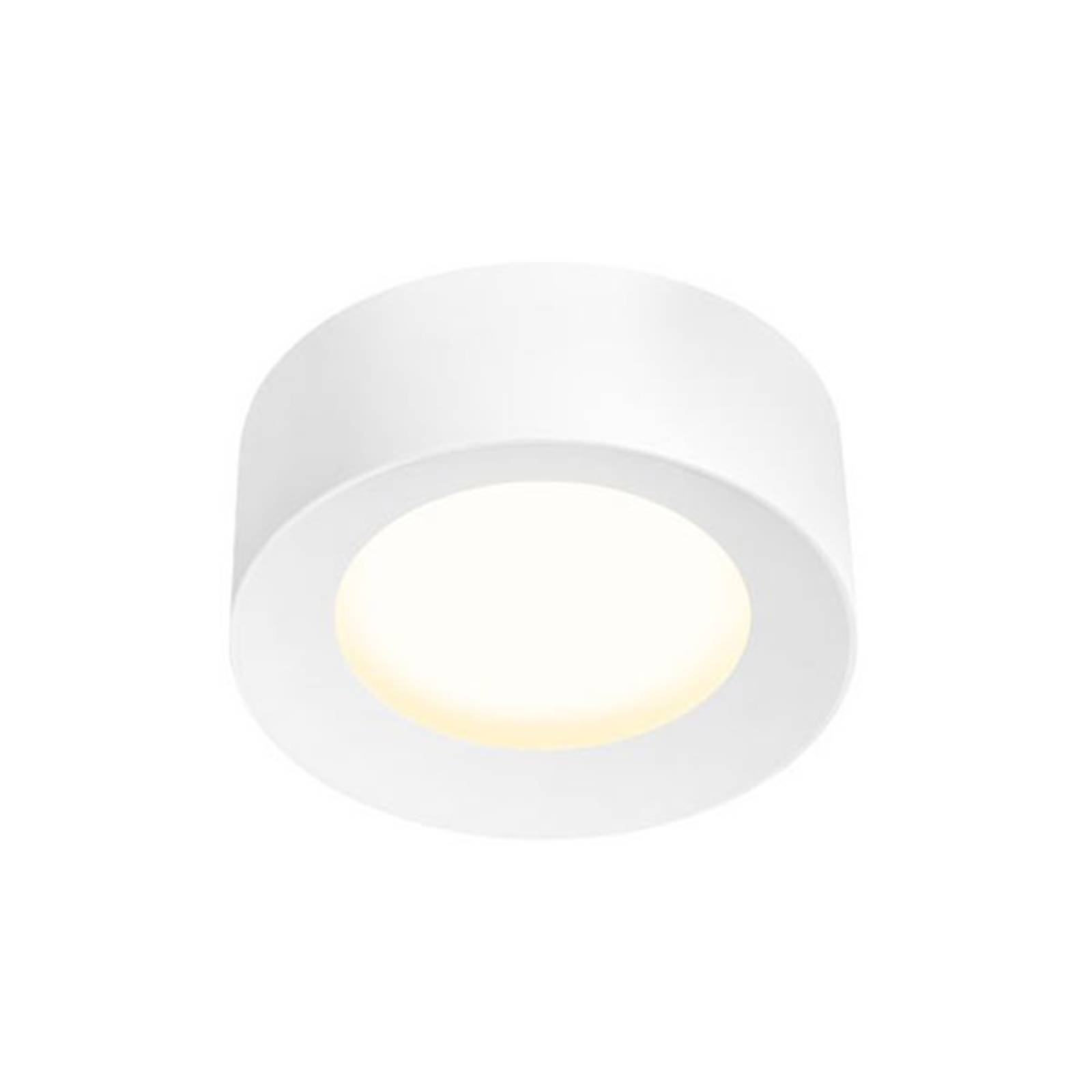 SLV LED Deckenlampe Fera, dimmbar, weiß / opal, für Flurbereich, Kunststoff, Modern, LED Deckenleuchte