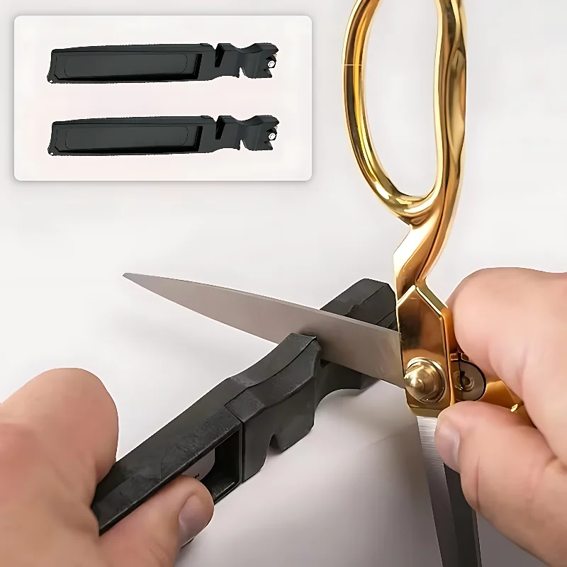 1-5PCS 4-in-1 Tragbare Messer Spitzer Messer Schleifstein Küche Werkzeug Fisch Haken Spitzer Camp wanderung Outdoor Messer Schärfen Werkzeug Image