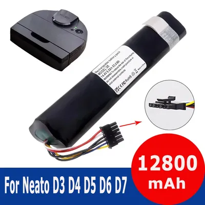 Ersatzakku für Neato D3 D4 D5 D6 D7 Roboterstaubsauger, 14,4 V, 6500 mAh, Li-Ionen-Akku, Image