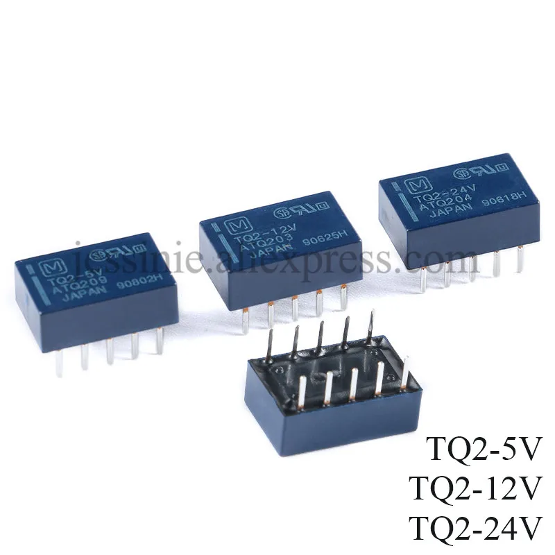 10 Stück/1 Stück Signalrelais 1A TQ2 5 V 12 V 24 V TQ2-5V TQ2-12V TQ2-24V Relais 10 Fuß Stifte