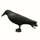 1 Simulated Black Crow Statue 3D Crow Simulated Bird Scary Mouse Insect Repellent Outdoor Garden Decoration for Pigeons to Drive Crows