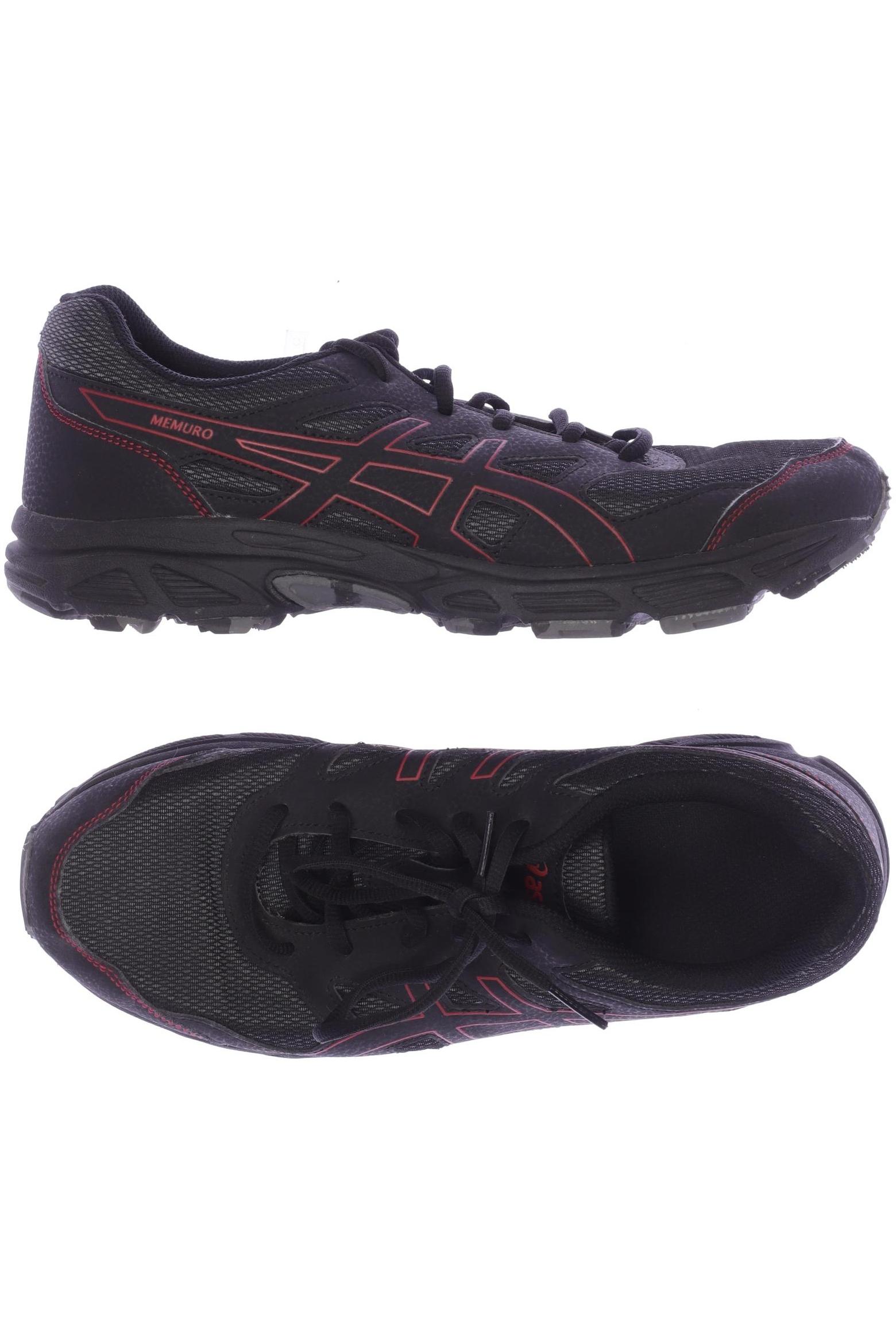 Asics Herren Sneakers, Gr. 41.5, schwarz, Leder Image