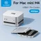 Hagibis boîtier de disque dur USB4 40Gbps M.2 NVMe boîtier SSD pour Mac mini M4/M4 Pro Compatible