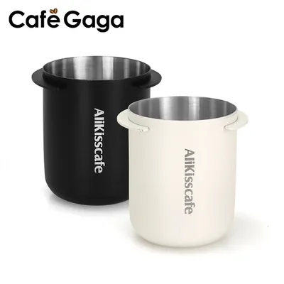 ALIKISSCAFE 58MM Espresso Dosing Cup Dose Funnel For 58mm E61 Gaggia Portafilter Sniffing Cup Coffee