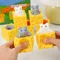 PVC Cheese Mouse Decompression toy Stress Relief Squeeze Anti Stress Toy Pop Up Funny Fidget Toys