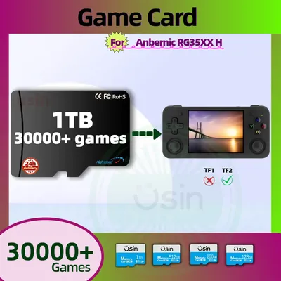 TF Game Card For Anbernic RG35XXH RG35XX H Portable Handheld Gaming Plug&play Pre-install Retro