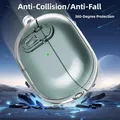 Custodie con design con fibbia per Huawei Freebuds pro 4 (2024) Cover Cover trasparente anticaduta