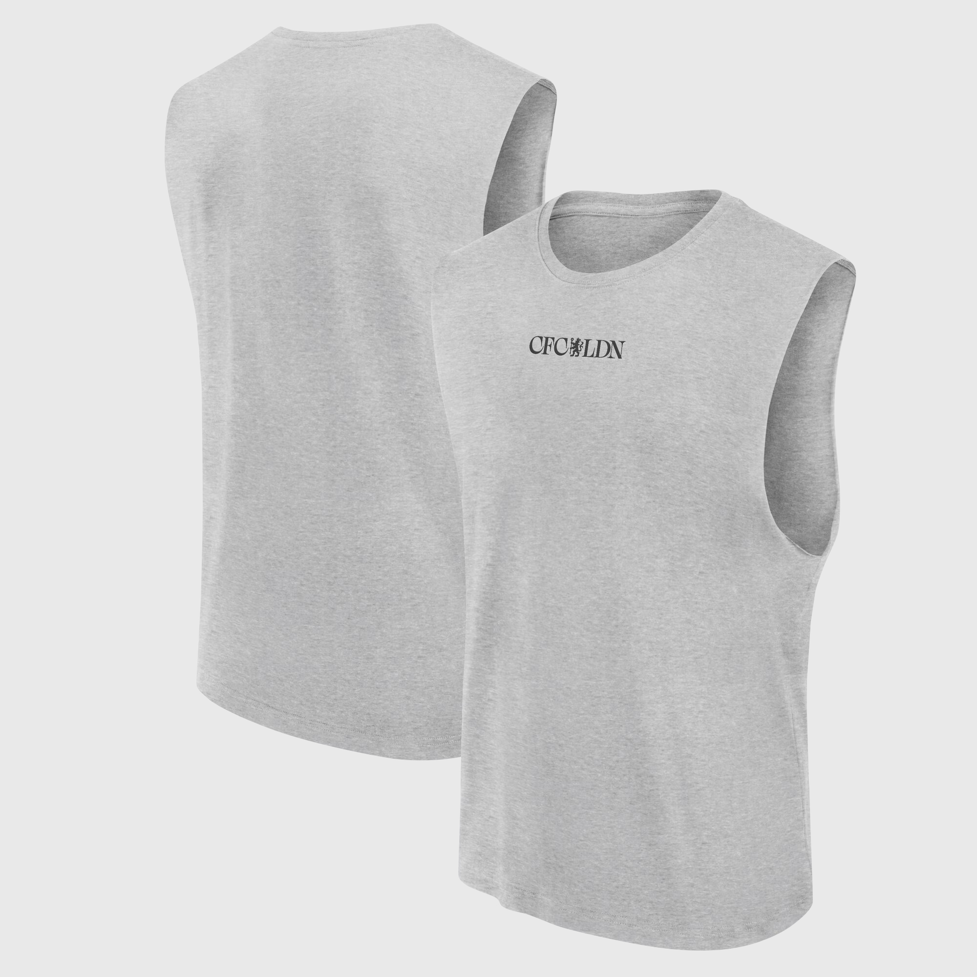 Chelsea CFCLDN Grafik-Tanktop – Graumeliert – Herren Image
