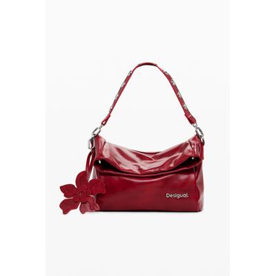 Shiny flap bag