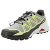 Trailrunningschuh SALOMON "SPEEDCROSS PEAK", Gr. 47, wrought iron, sharp grün, peat, Synthetik, Textil, sportlich, Schuhe, wasserdicht