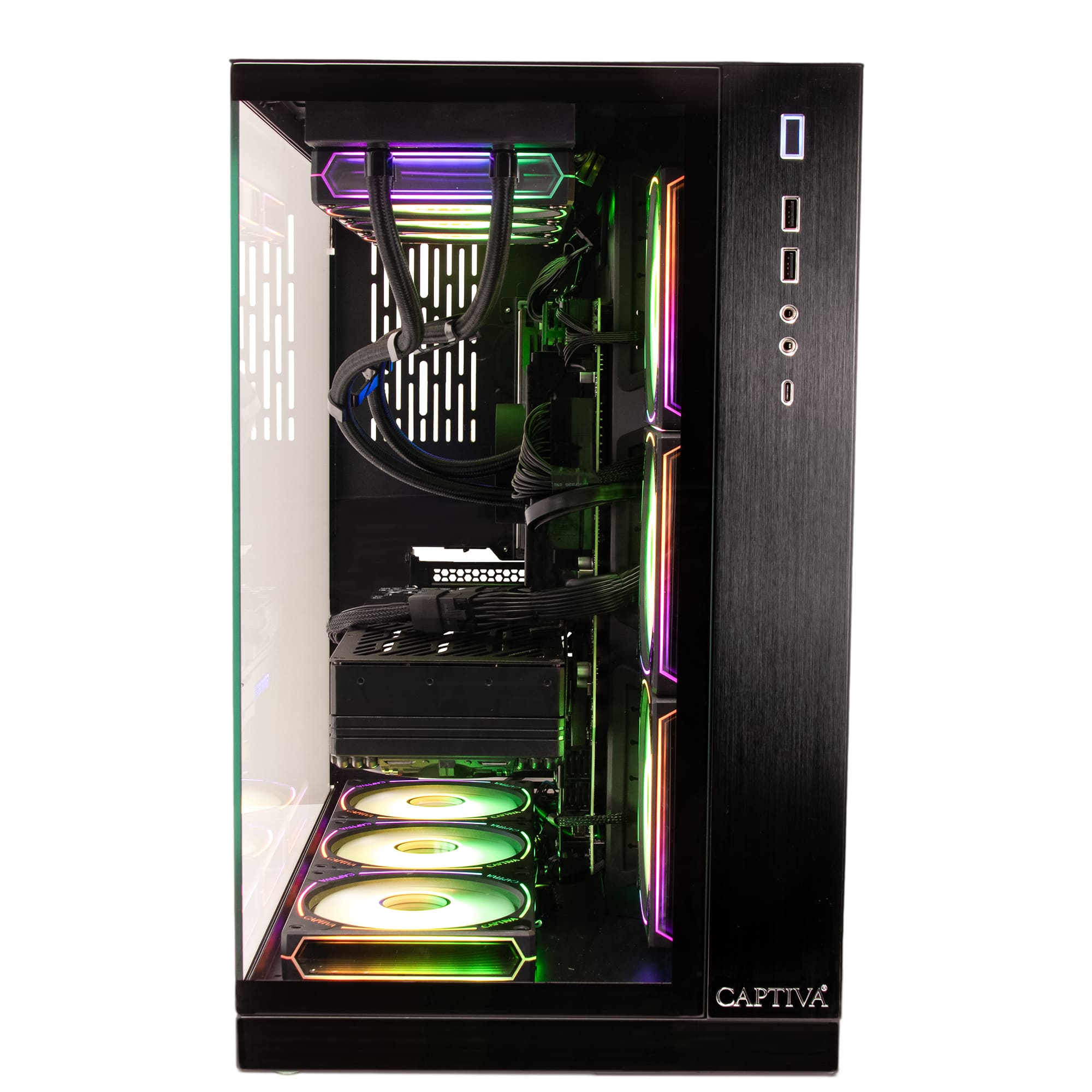 CAPTIVA Gaming-PC "Highend Gaming R90-059", ohne farbbezeichnung, B:37,5cm H:71cm T:73cm, Desktop-PCs Image
