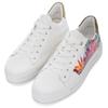 Plateausneaker ARA "CANBERRA", Damen, Gr. 6 (39), bunt (weiß bunt), Lederimitat, Veloursleder, bedruckt, sportlich, Schuhe, Freizeitschuh, Plateausneaker in bequemer Schuhweite G (= weit)