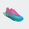 Fußballschuh ADIDAS PERFORMANCE "F50 CLUB MESSI FG/MG", Gr. 42,5, flash aqua, lucid pink, lucid cyan, Synthetik, sportlich, Schuhe