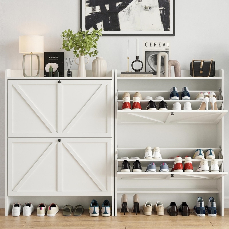 Shoe Cabinet Storage for Entryway