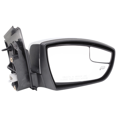 JC Whitney Mirror Chrome, Passenger Side, 1-year limited warranty JFD296CR