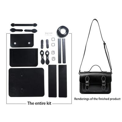 TEMU 1pc Of Wallet-making Supplies, New Fashionable Women's Shoulder Bag, Trendy Diy Semi-finished Handmade Bag, , -style Trendy Crossbody And Tote Bags, Diy Wallet Making Image