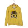 Jack & Jones Herren Kapuzenpullover, Gr. 48, gelb, Baumwolle