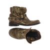 felmini Damen Stiefelette, Gr. 38, gold, kein Etikett