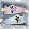 Neue Disney Cartoon Mädchen Mickey Mouse Minnie Prinzessin süße Freizeitschuhe rutschfeste weiche Unterseite Sportschuhe für Dame Geschenk