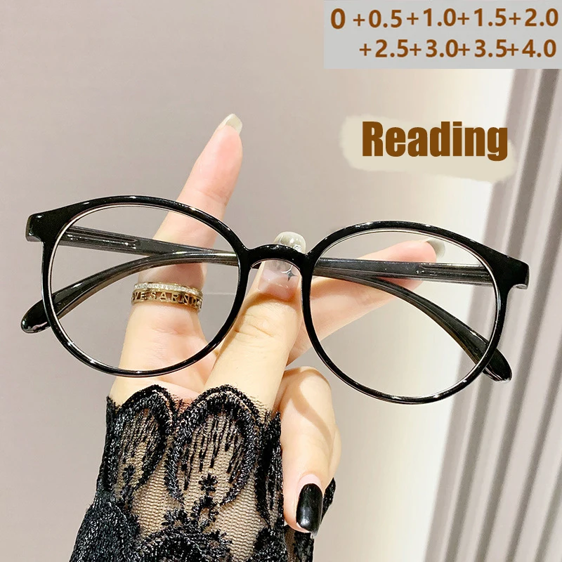 Anti-Blaulicht-Lesebrille, ultraleicht, tragbar und modisch, für ältere Damen.21010 Image