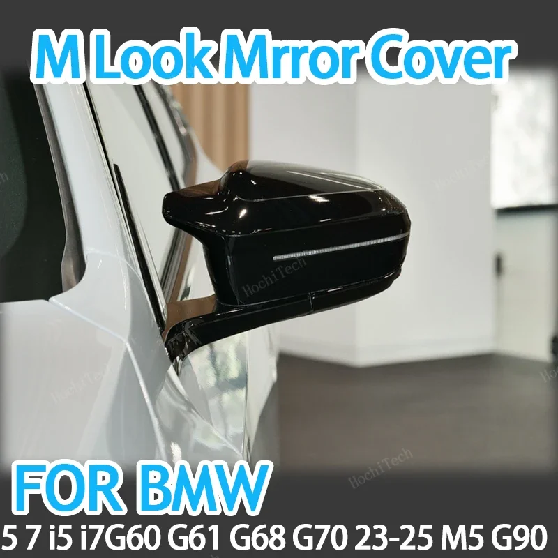 Für BMW 5 7 I5 I7 X3 Serie G60 G61 G68 G70 G45 M Look Ersatz Rückspiegel Gehäuse Abdeckung Image