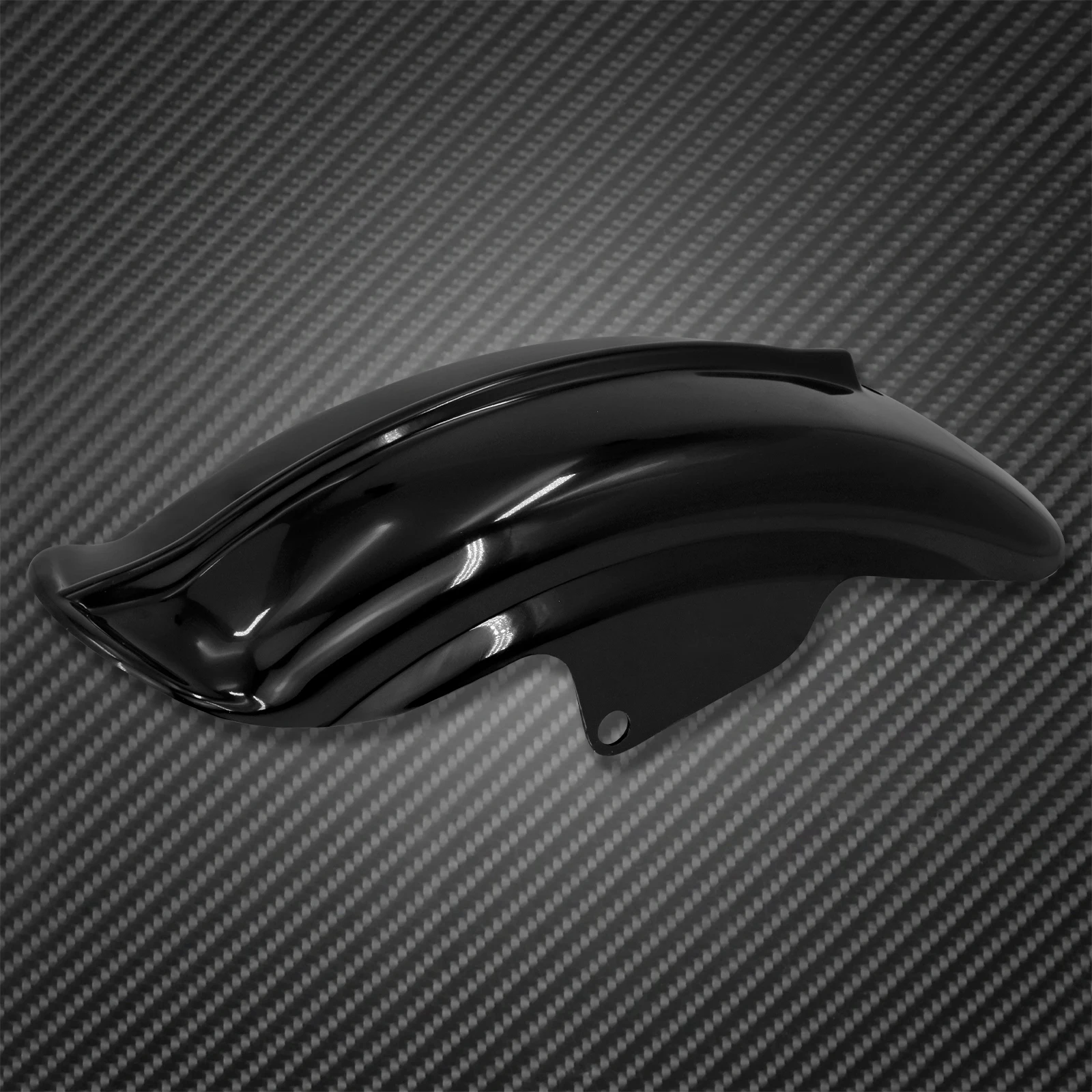 Motorrad Kotflügel Hinten Universal Schwarz Kotflügel ABS Für Harley Sportster 883 1200 XL Roadster Super Low Cafe Racer Bobber Chopper Image