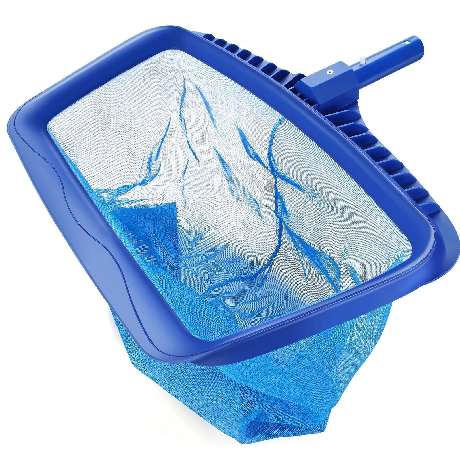 Blatt Skimmer Schwimmbäder Skimmer Net Müll Reinigung Rechen Blatt Mesh Tiefe Tasche SPA Teich Blätter Reinigungsnetz Pool Zubehör Image