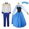 Die kleine Meerjungfrau Ariel Prinzessin Prinz Eric Cosplay Kostüm Paare-Kostüme Cosplay-Kostüm Film Cosplay for Paar Herren Damen Erwachsene Karneval Maskerade Junggesellinnenabschiedsparty