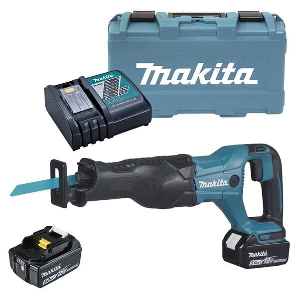 makita Akku-Säbelsäge Set »DJR186RT« blau Image