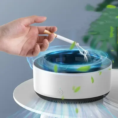Smoke Removal Air Purification Ashtray Anion Purification Practical Automatic Purifier Ashtray