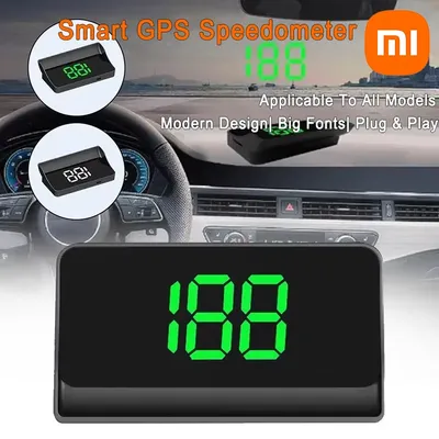 Xiaomi Car Head Up Gps New Style Hd Speedometer Speed Kmh Digital Hud Windshield Projector