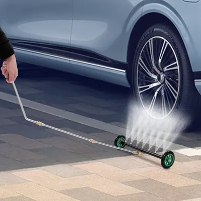 2 in 1 Pressure Washer Water Broom 1500-4000PSI Under Car Pressure Washer Attachment Cleaning Dirt