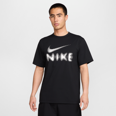 Nike Hyverse Men's Dri-FIT UV Versatile T-Shirt - Black - Polyester