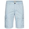 Bermudas CAMEL ACTIVE "Cargo-Bermudas", Herren, Gr. 38, N-Gr, blau (smoke blau), Web, Obermaterial: 100% Baumwolle, unifarben, casual, regular fit knielang, Hosen, Sommerhose mit Cargo-Taschen