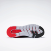 Trainingsschuh REEBOK "REEBOK FLEX TRAINER", Gr. 40, schwarz, energy rot, ai aqua, Textil, Synthetik, sportlich, Schuhe