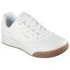 Sneaker SKECHERS "ZINGER-THE ARWEN", Damen, Gr. 41, weiß, Lederimitat, sportlich, Schuhe, Retro Sneaker, Schnürschuh mit Memory Foam, Topseller