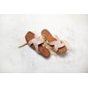 Pantolette ANISTON SHOES, Damen, Gr. 40, beige (naturfarben), Textil, modisch, Schuhe, Flat, Sommerschuh, Strandschuh, Glitzersteine - NEUE KOLLEKTION