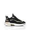 Sneaker PLEIN SPORT "Air Pressure //Gen.x.04", Gr. 48, Normalschaft, 0293, schwarz, lightgold, Schuhe