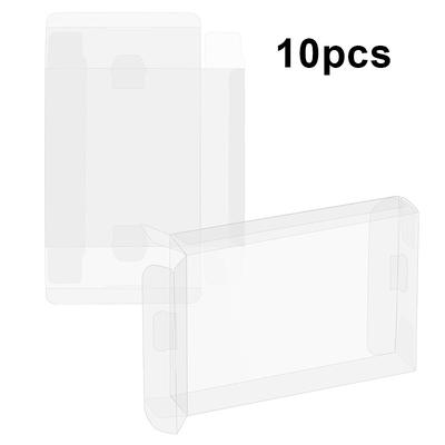 TEMU 10pcs For /n64 Game Card Protection Box Transparent Storage Box, Wear-resistant, And Dust-proof, Cartridge Box Protector Collection Display Box Image