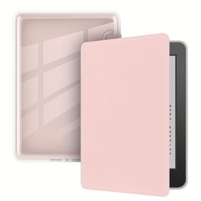 TEMU Acrylic Paperwhite Case, Ultra-transparent, Shock-resistant Tpu Back, Auto Wake/sleep Cover