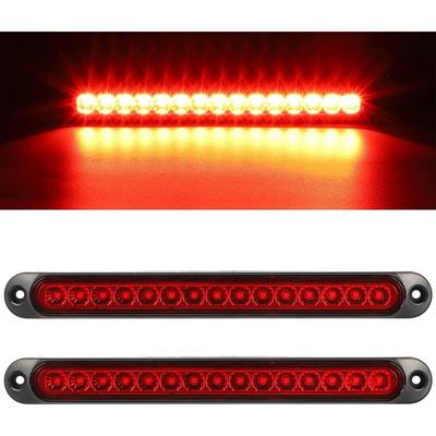 XVX - 2 Stücke 12-24V 15 led Anhänger Bremse Rücklicht Bar Wasserdichtes Rücklicht Fahrlicht Image
