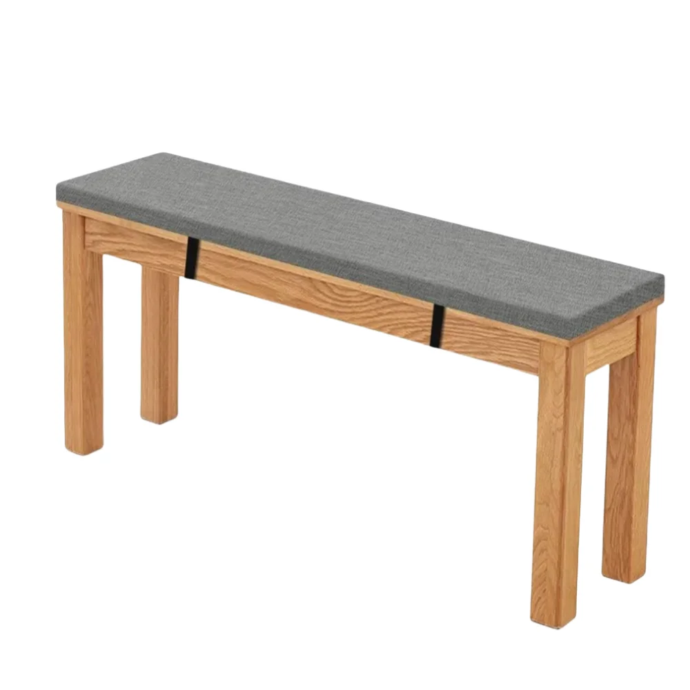 3 cm Bankkissen mit Schnallen, Stuhlsitz, Sofakissen, Erkerfenster, Innen- und Außenkissen für Gartenbank, Sitzschaukel, Rücksitz