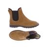 Esprit Damen Stiefelette, Gr. 36, orange, Leder