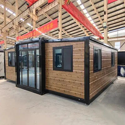 Garden Rooms Extendable Prefabricated Container House Prefab Tiny Home Cabin 2 3 Bedrooms 20Ft 40Ft