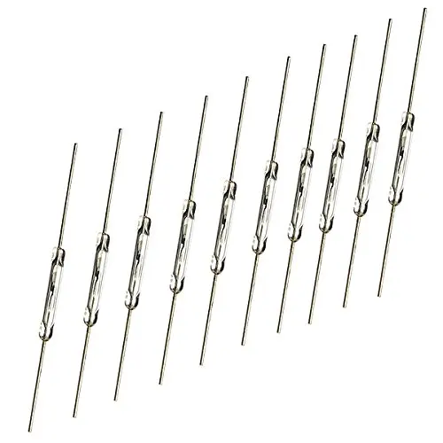 10 stücke n/o Reed-Schalter Magnetsc halter 2*14mm normaler weise offener magnetischer Induktion schalter für Arduino Image