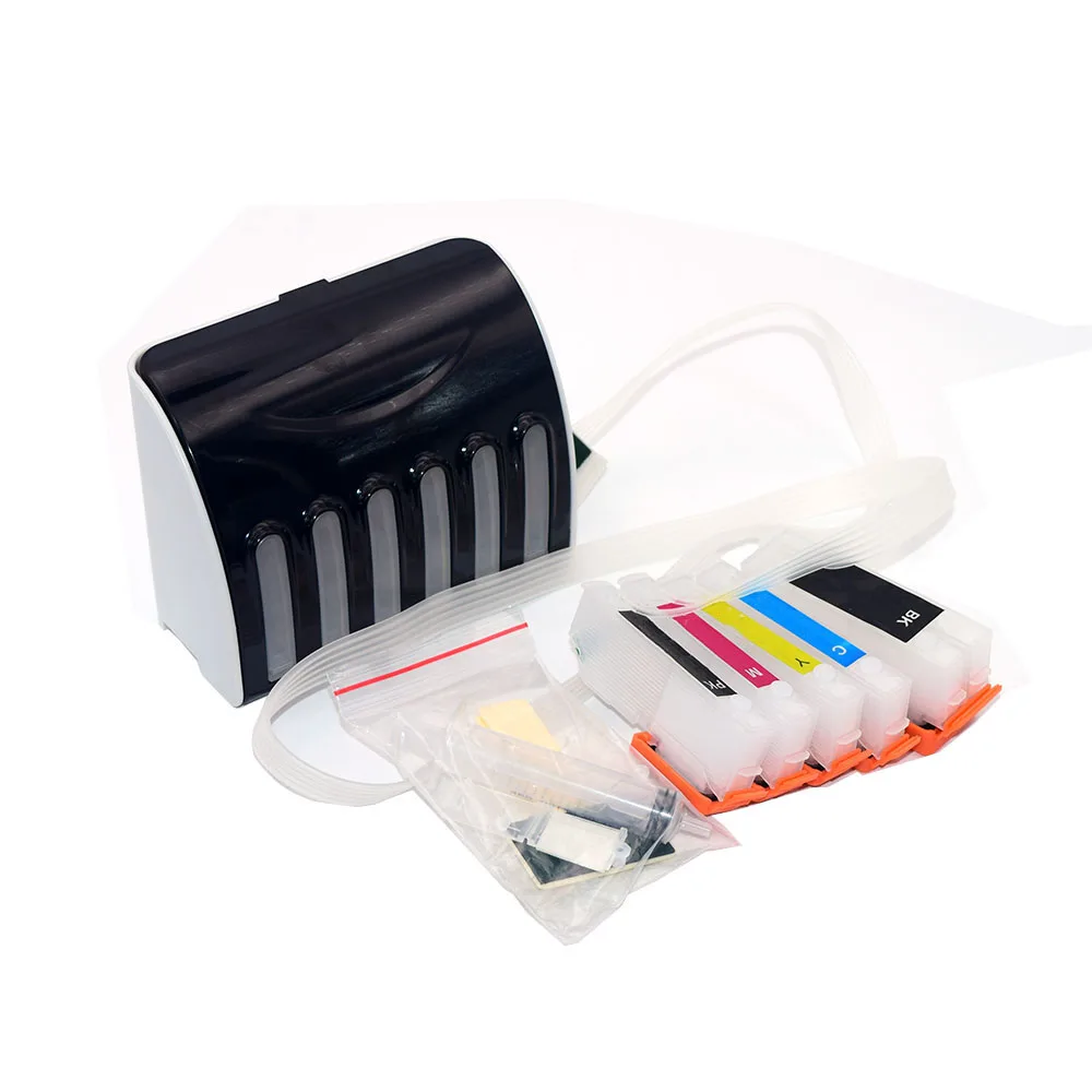 Leere Ciss System für Epson Expression Premium XP-830 XP-630 XP-530 XP-640 XP-7100 Drucker Keine Chip Image