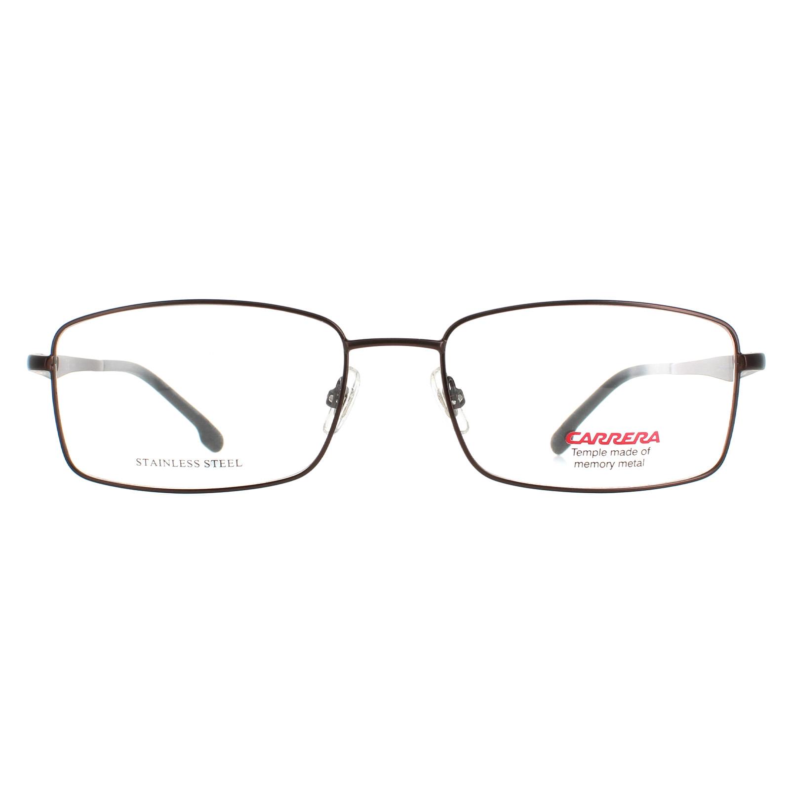 Carrera Rectangle Herrenbrille Braun Image