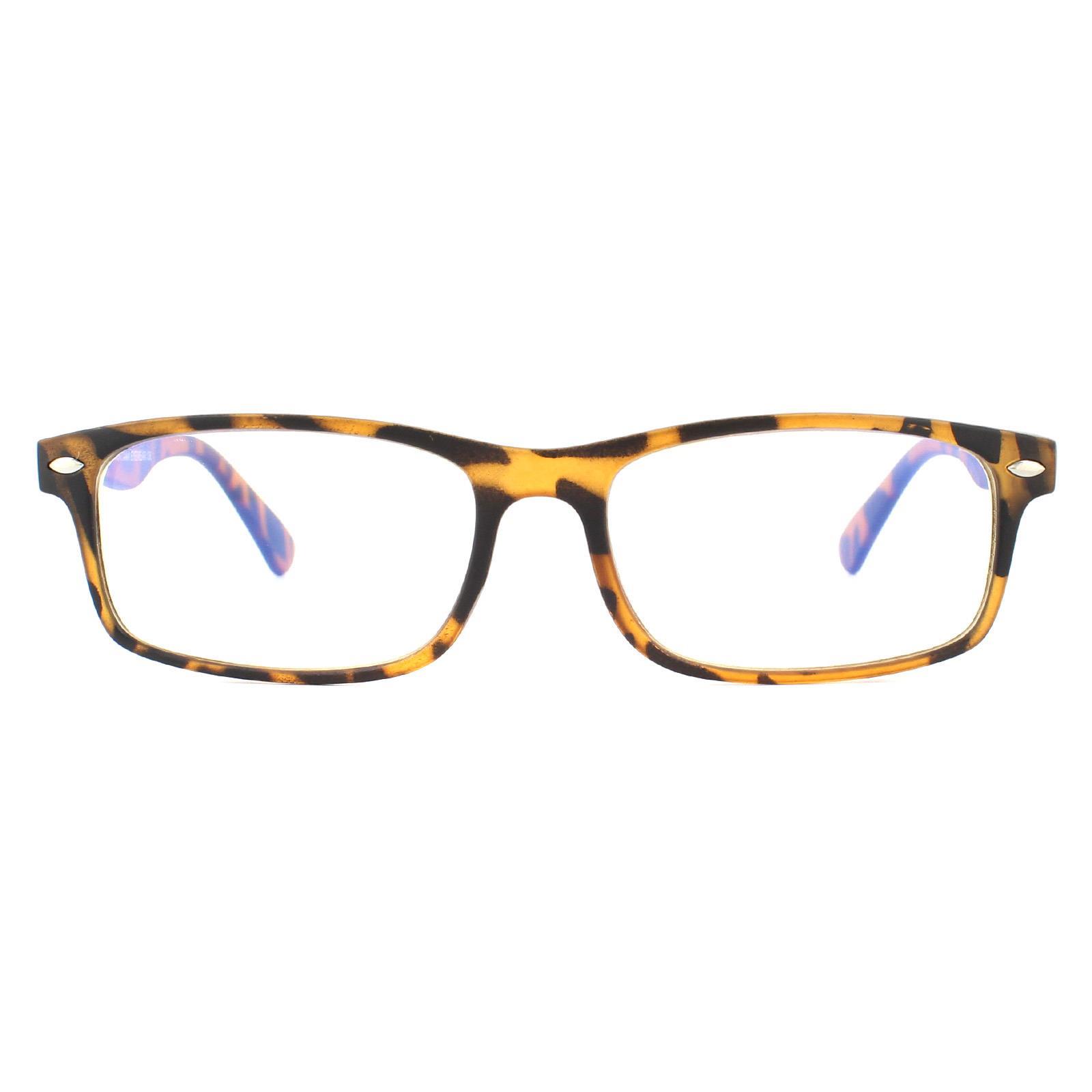 Montana Rechteckig Unisex Matt Schildkröte Braun Brille Image