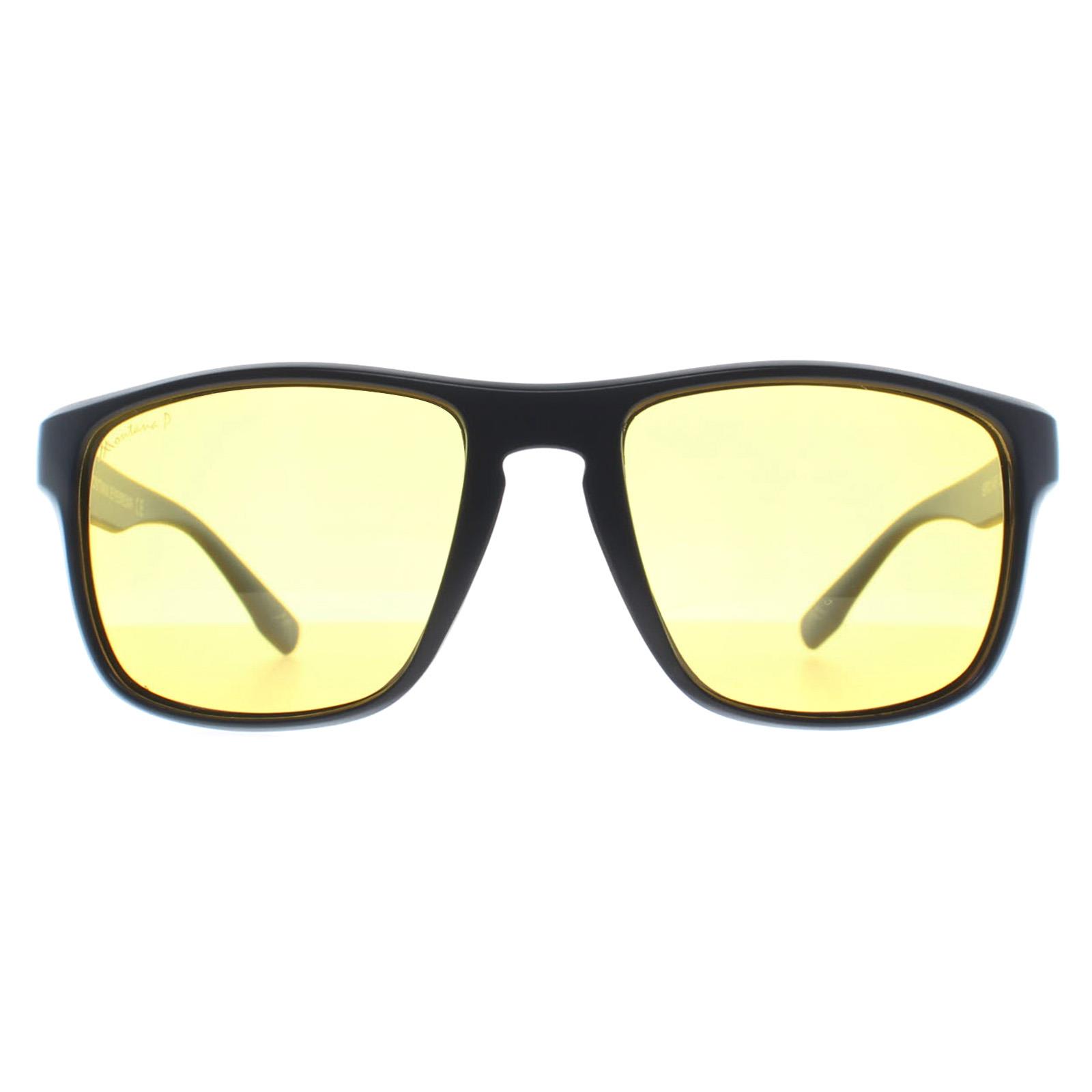 Montana Sport Unisex Schwarz Revo Mirror Polarized SP314 Image